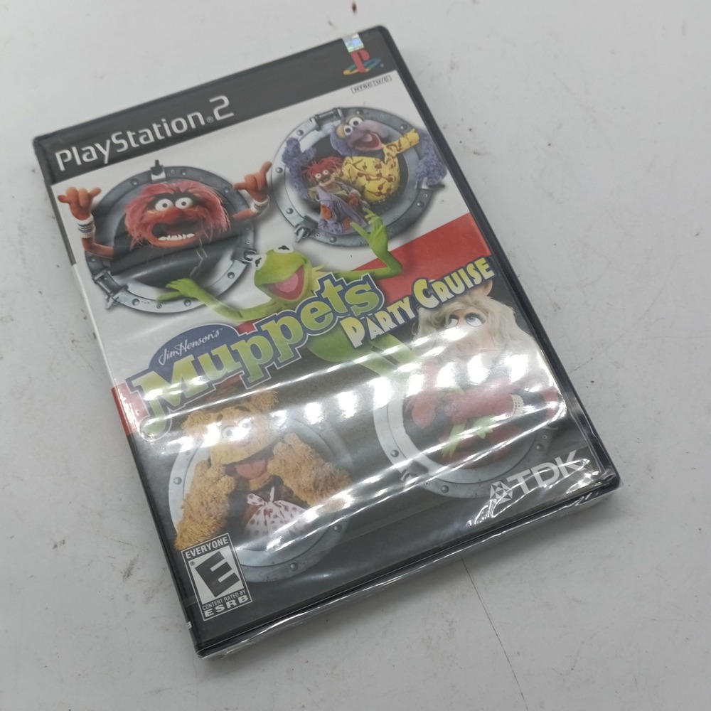 Muppets Party Cruise Sony PlayStation 2 PS2 New Sealed SLUS-20635 Jim Henson